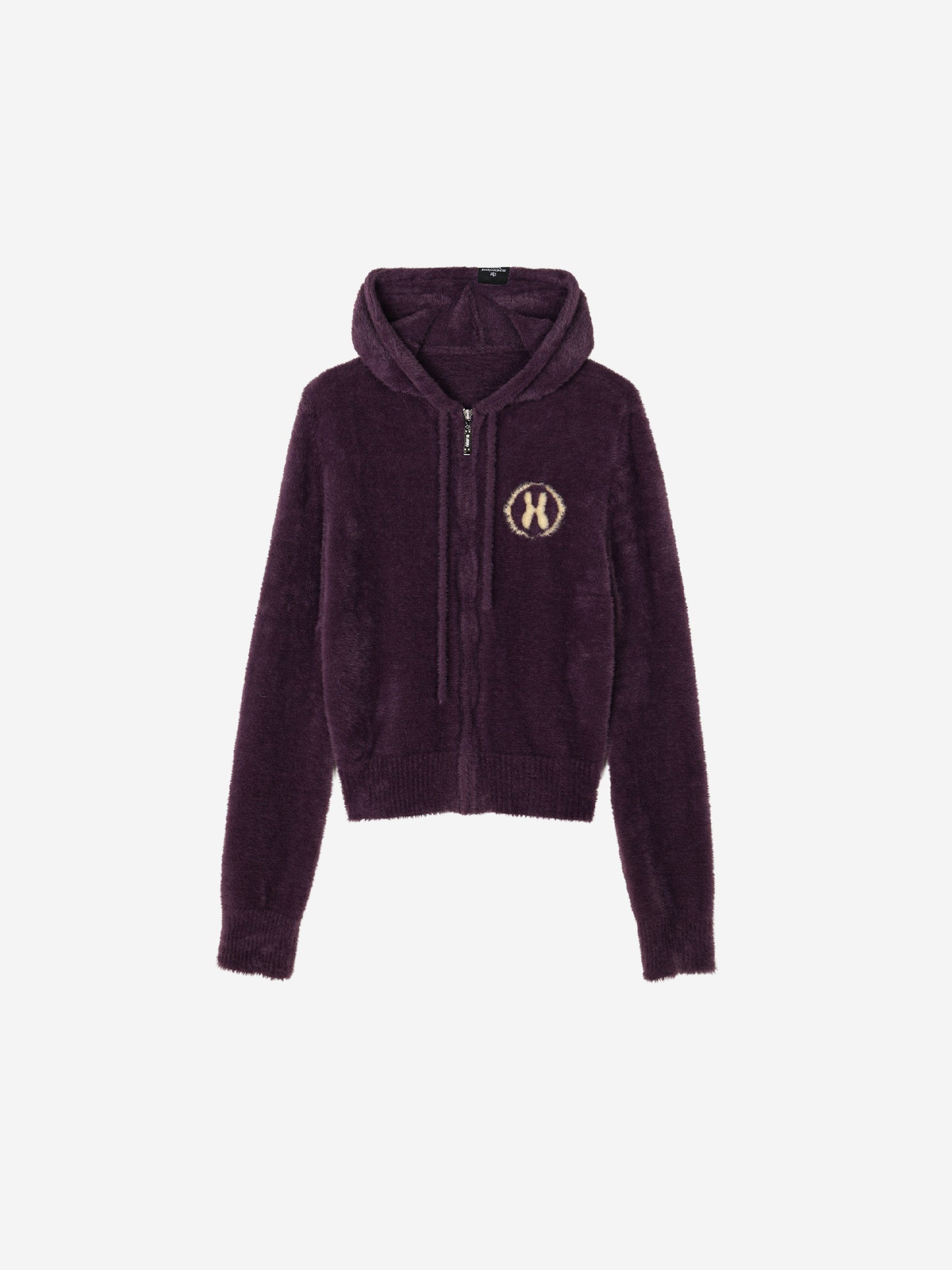 HOTEL FUR KNIT ZIP-UP
