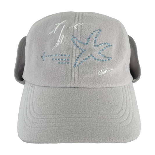 TCM starfish earflap cap (light grey)
