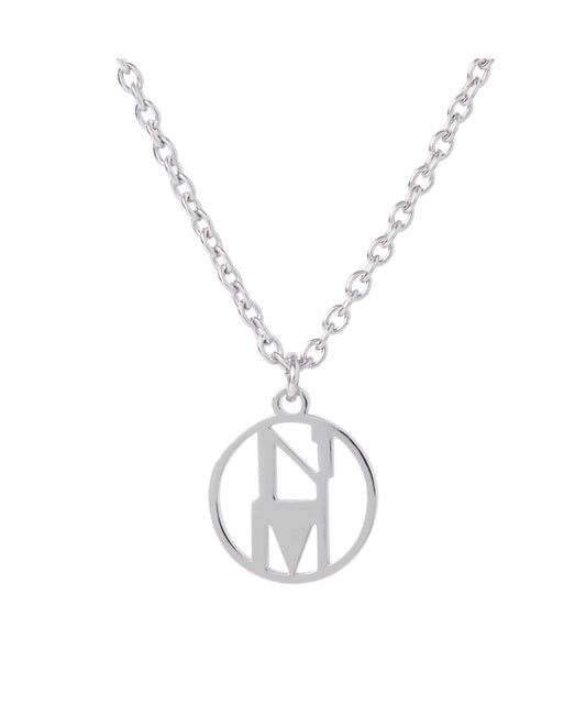 CIRCLE PENDANT NECKLACE - METAL