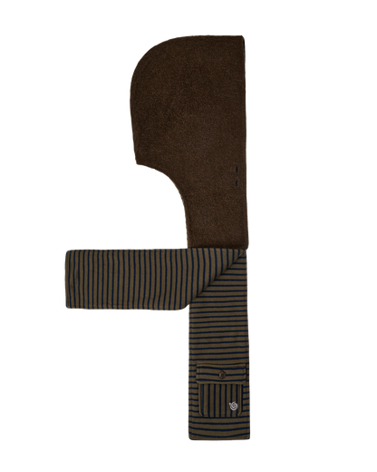 POCKET HOOD MUFFLER [KHAKI]