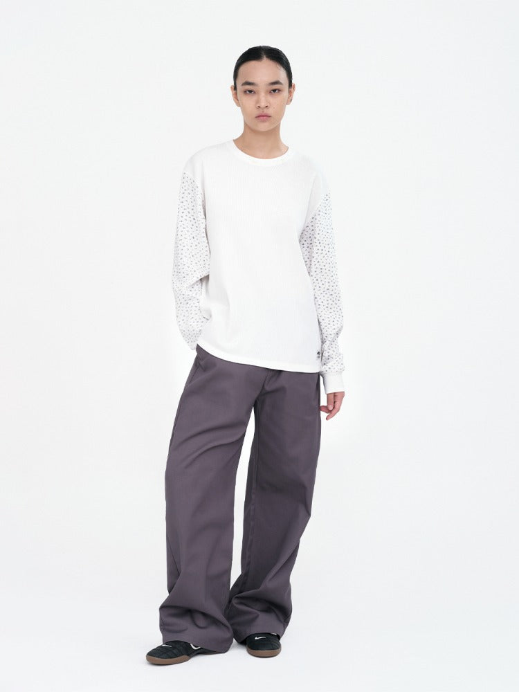Buckle Strap Pocket Pants [Gray]