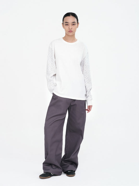 Buckle Strap Pocket Pants [Gray]