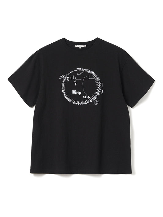 Molts Of The Sense T-Shirts [Black]