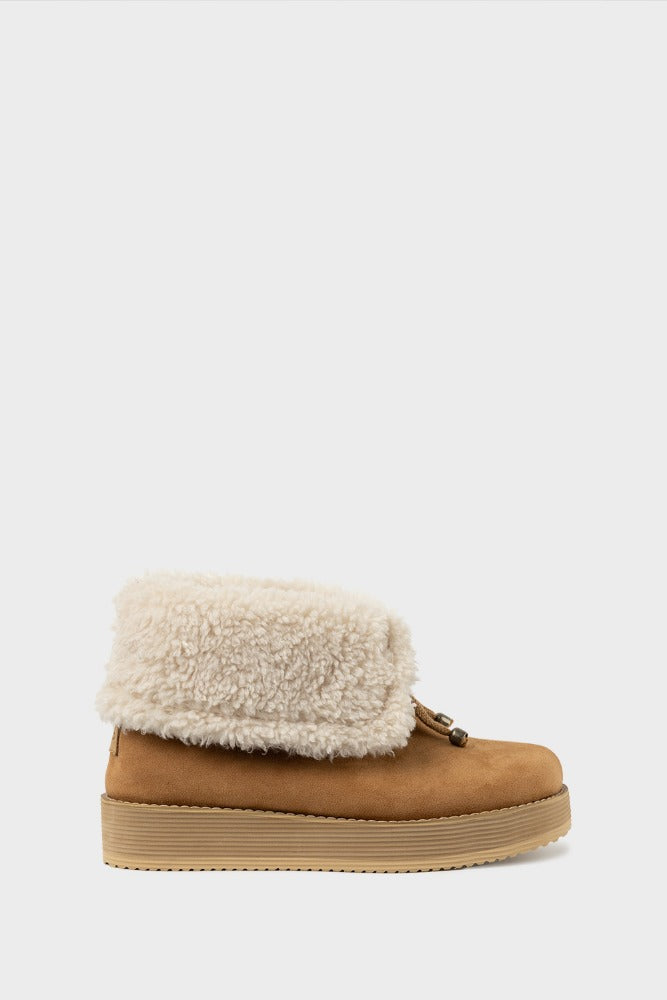 KHIHO 2-WAY FUR BOOTS / BEIGE 