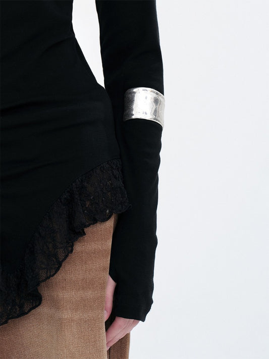 Bold Cuff Bracelet [Silver]