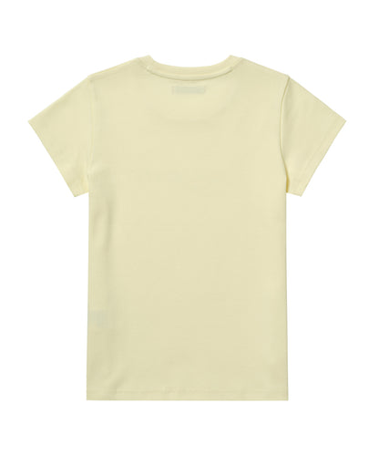 RIBBON SIDE STRAP T-SHIRT / 3 Color