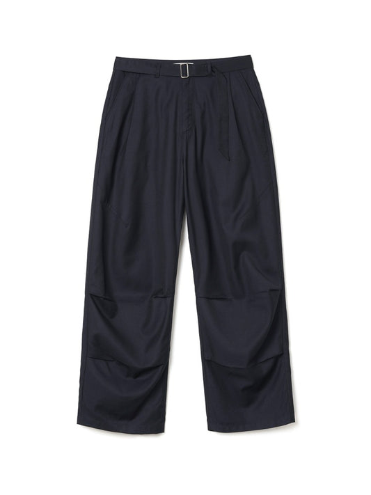 Paddle Belted Trouser [Dark Navy]