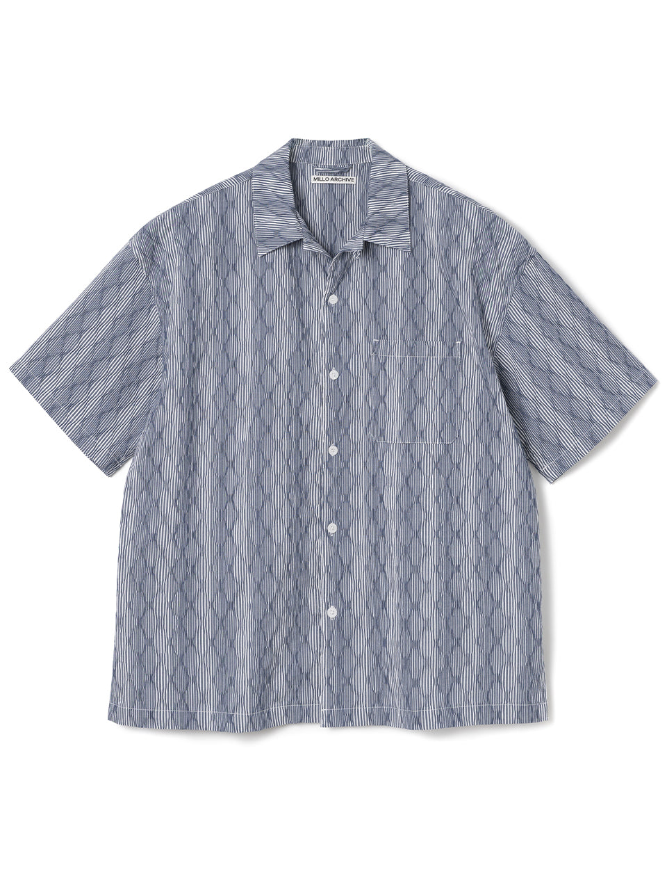 Vertical Wave Shirts [Navy]