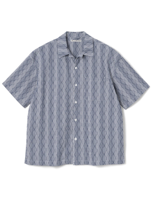 Vertical Wave Shirts [Navy]