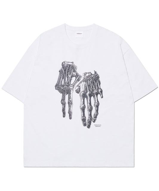 ROBOTIC HAND NM T-SHIRT-WHITE