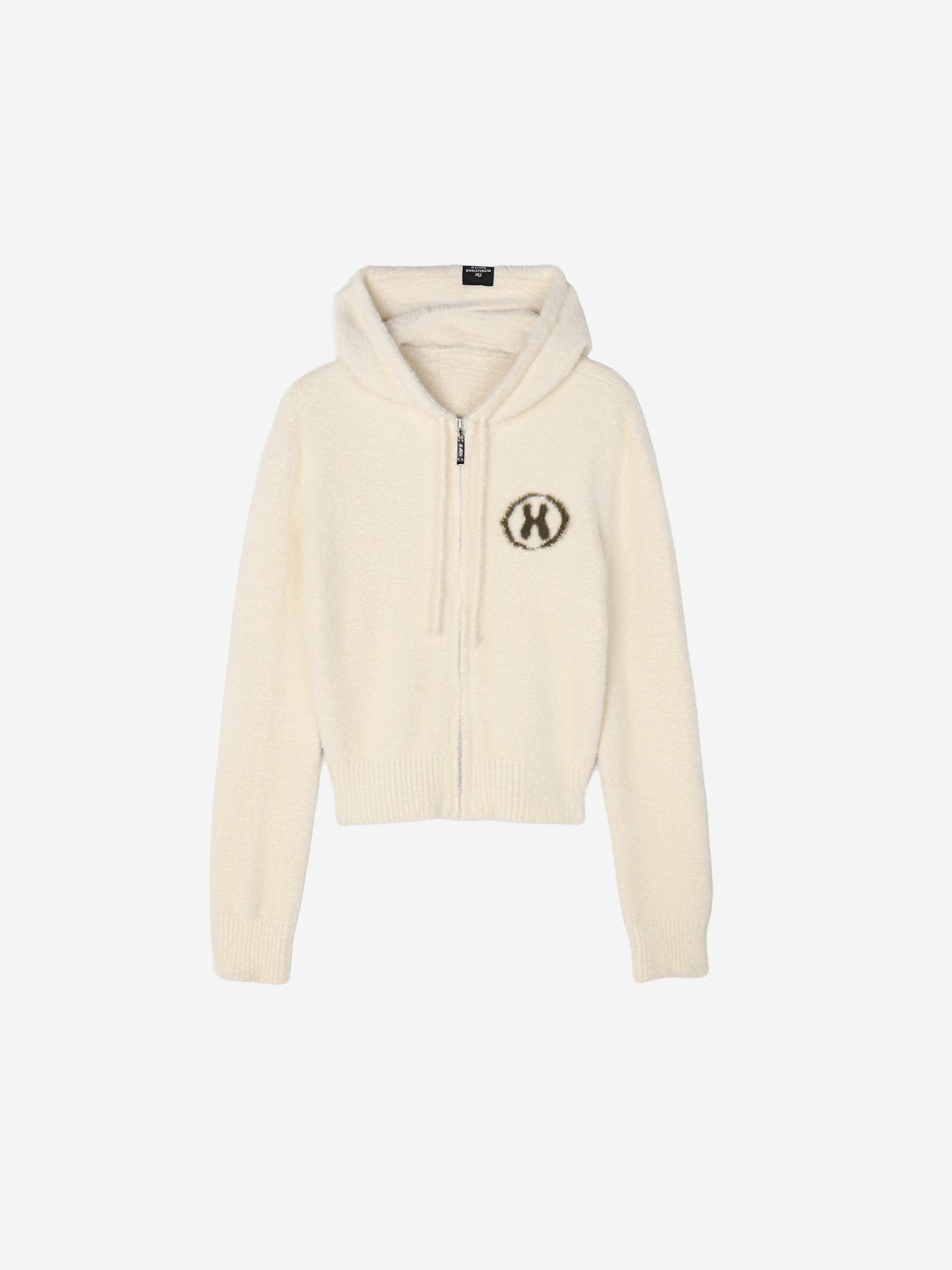 HOTEL FUR KNIT ZIP-UP