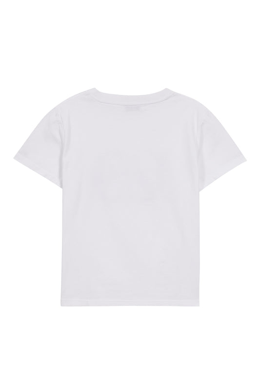 129 Logo Patch T-Shirt White
