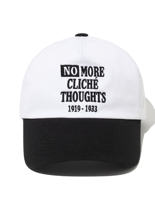 Track Forward New Ball Cap [White Black]