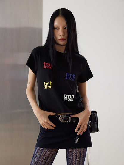 TMH SPORT MULTI LOGO T