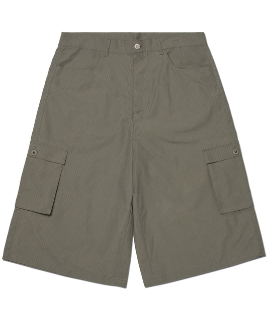 D.P CARGO BERMUDA PANTS - STONE