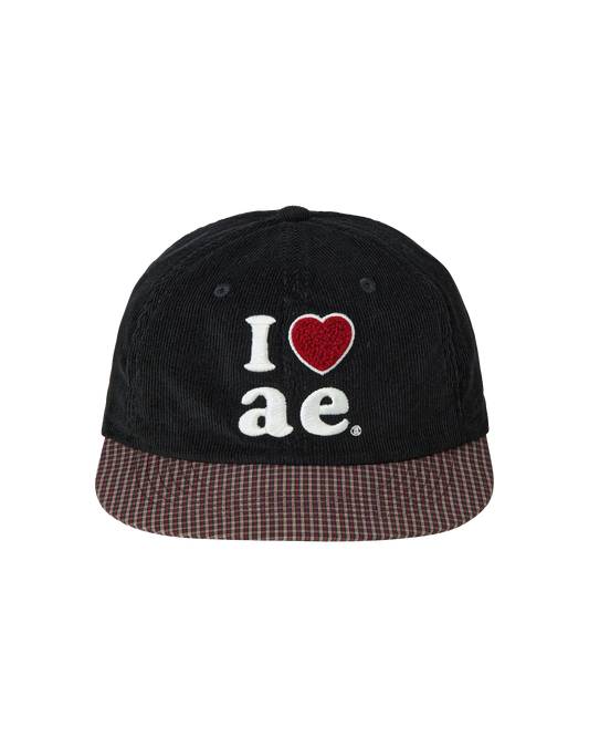 CHECK BALL CAP [BLACK]