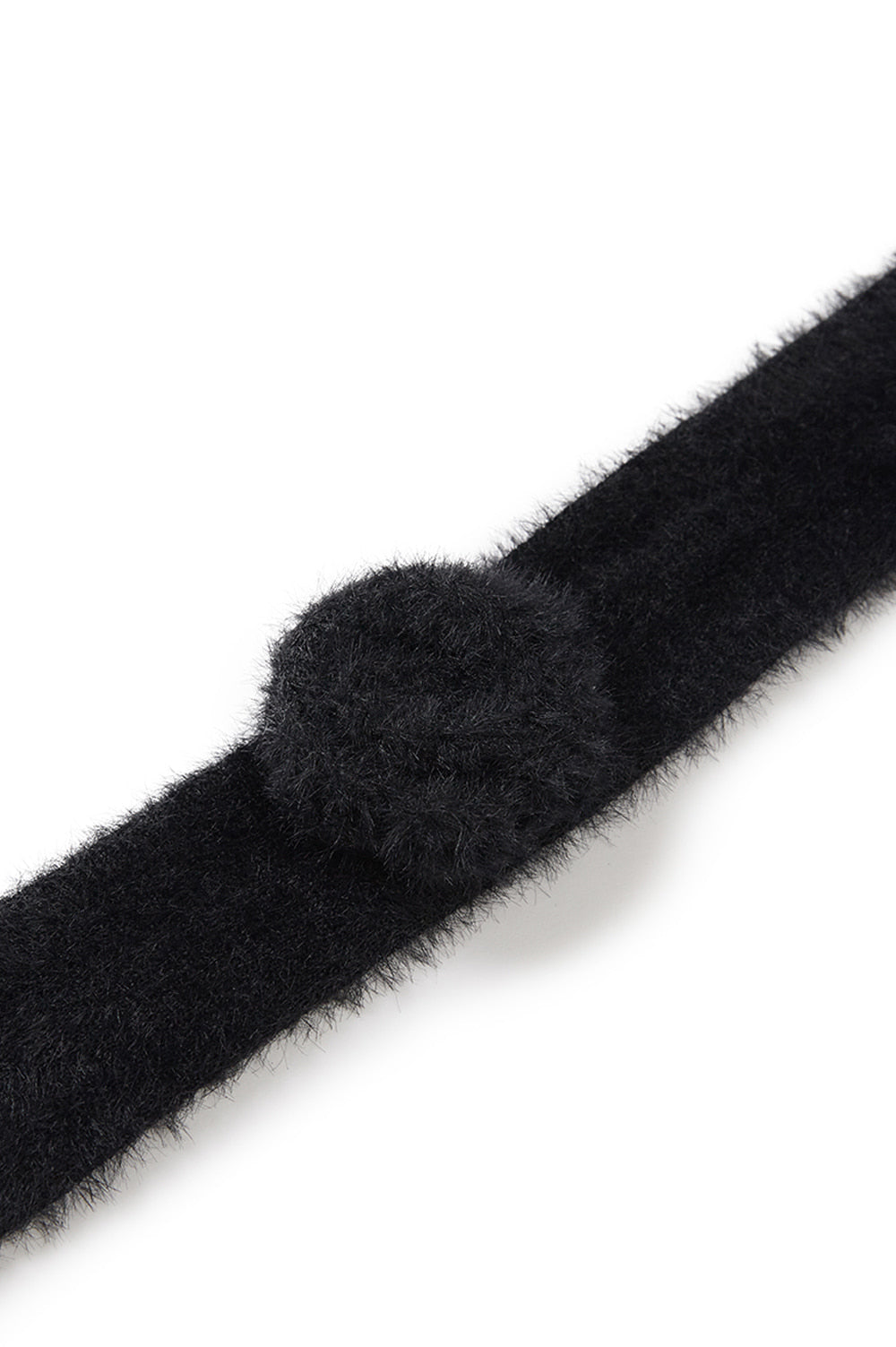Fleur Angora muffler black