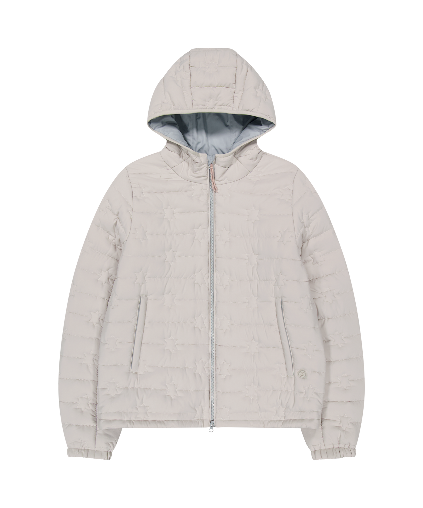 FLUFFY LIGHT PADDED JACKET IVORY