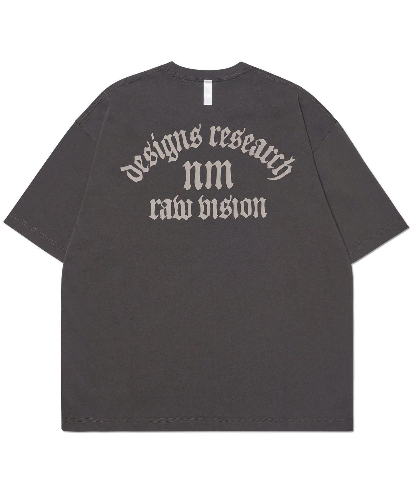 RV ARCH LOGO T-SHIRT - CHARCOAL