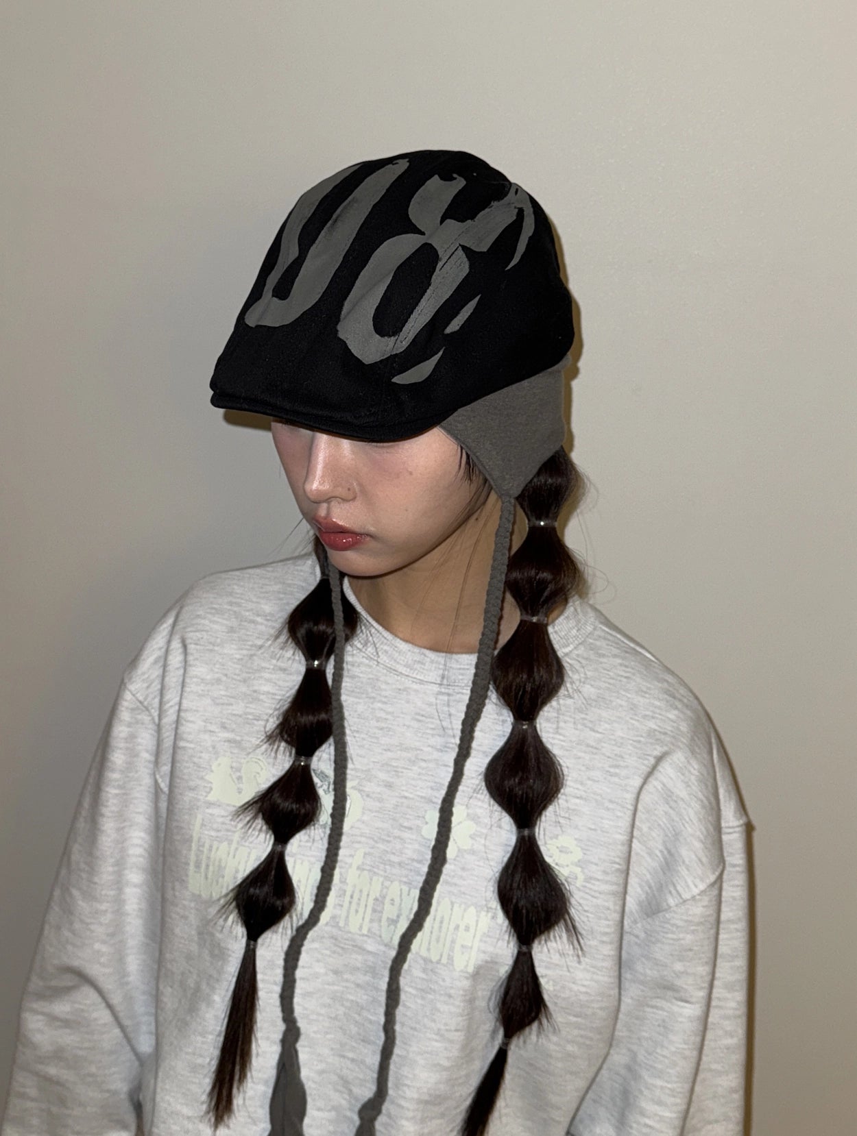CRACK HUNTING CAP 08 (BLACK) 