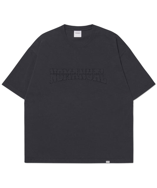 PATCH T-SHIRT - WASHED BLACK