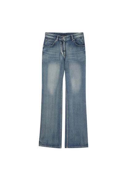 SLIM BOOTS CUT DENIM PANTS / 2 Color