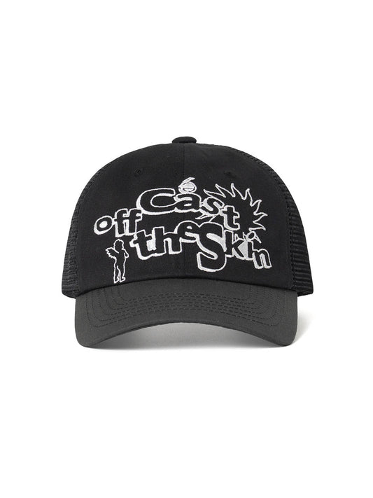 Fray Baby Angel Mesh Cap [Charcoal]