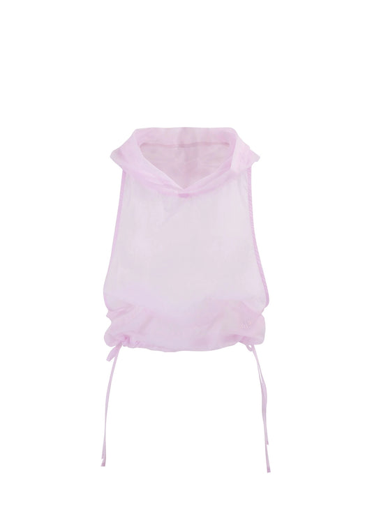 Sheer glow summer Hoodie [Pink]
