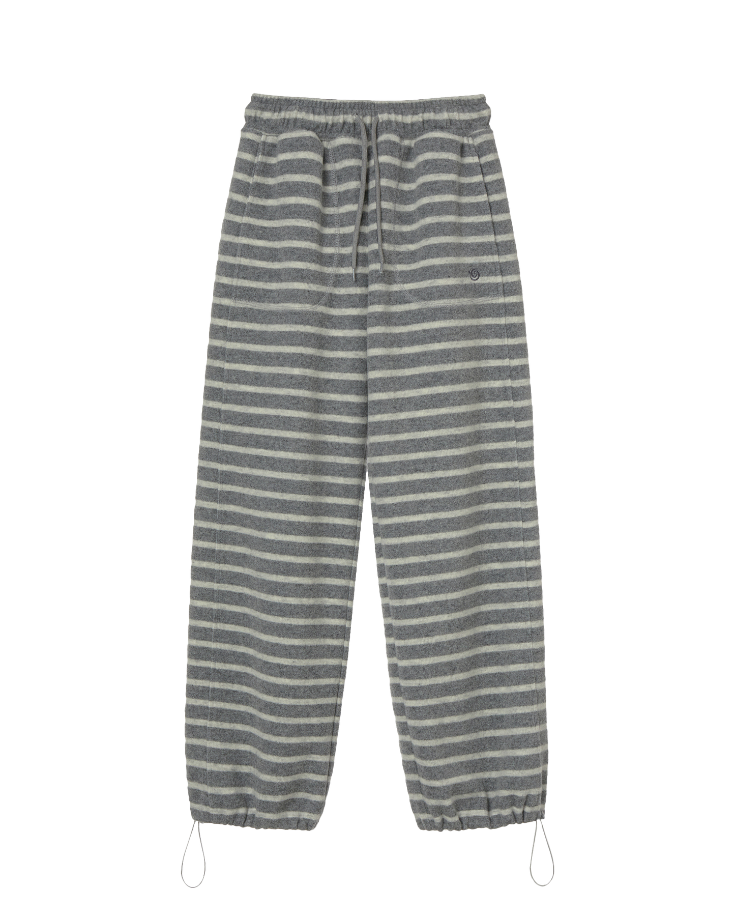 BOUCLE FLEECE PANTS [GREY]