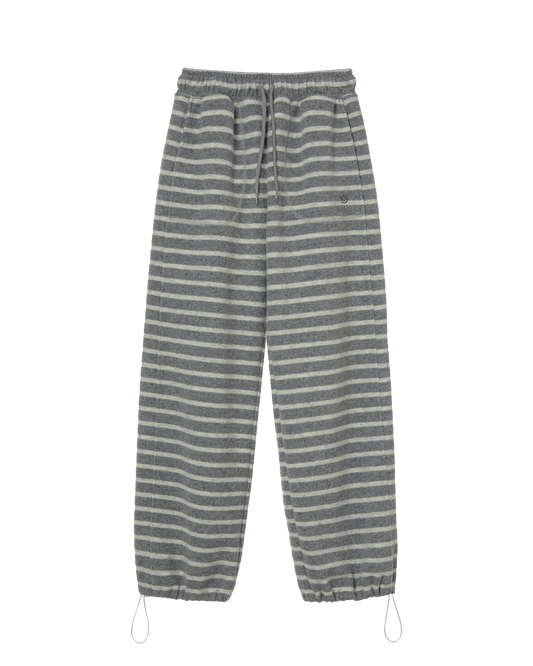 BOUCLE FLEECE PANTS [GREY]