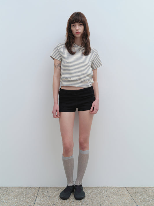 Jersey Micro Shorts [Black]