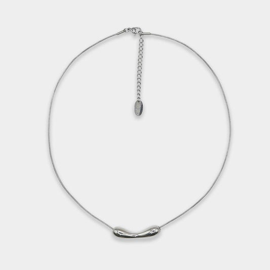 Melting Bean Line Necklace