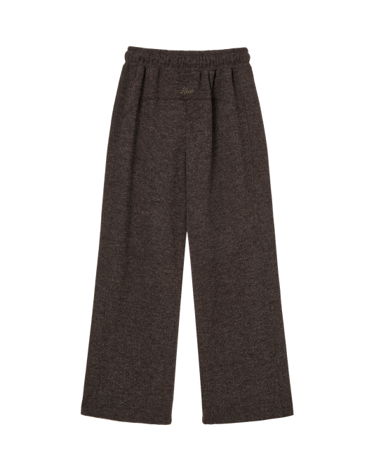 BOUCLE FLEECE PANTS [BROWN]