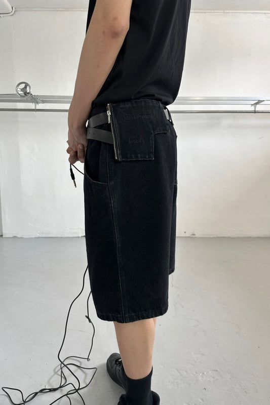 MPa WALLET SHORTS (BLACK)