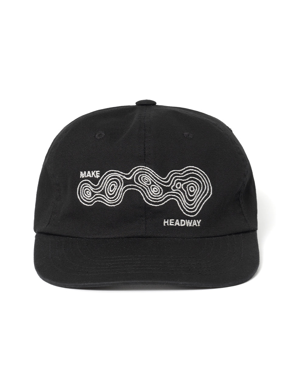 Isoline Flat Cap [Black]