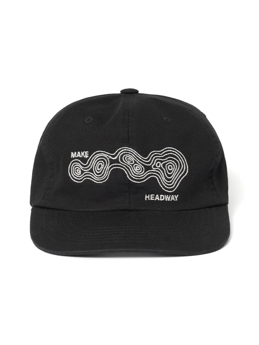 Isoline Flat Cap [Black]