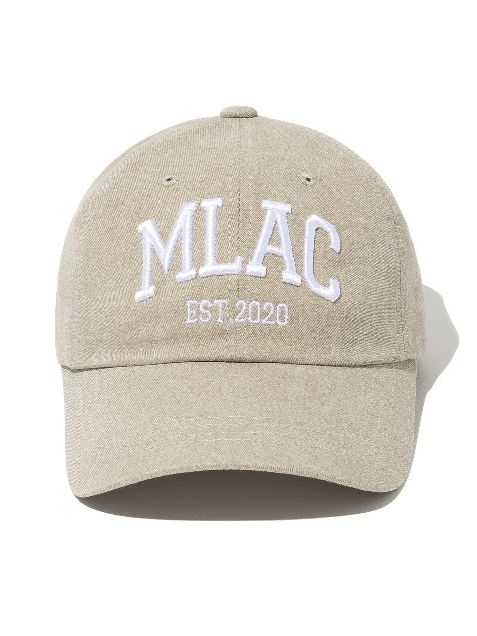 Arch Letter Ball Cap [Melange Beige]