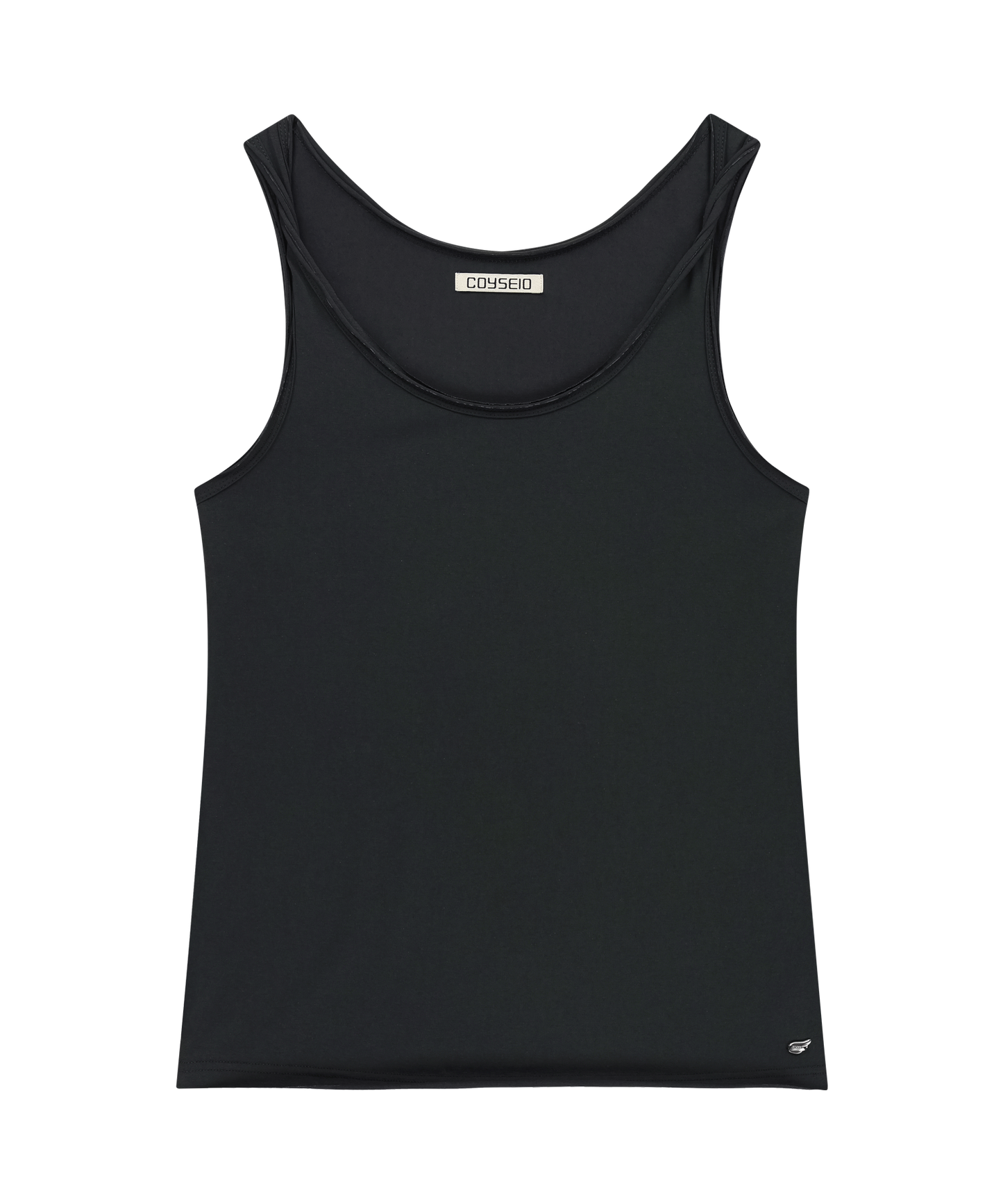 TWISTED SLEEVELESS DARK NAVY