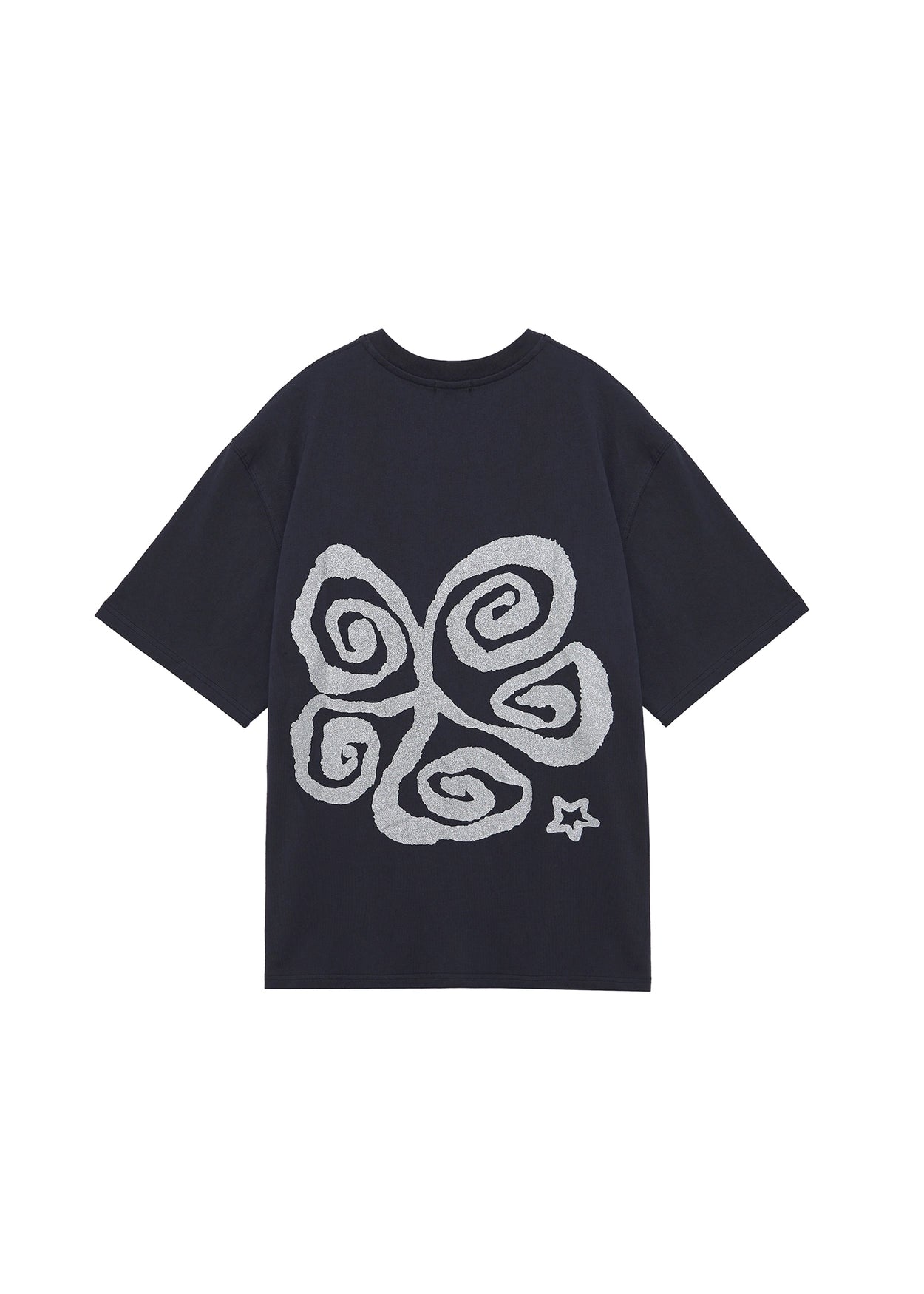 Spiral T shirt [Navy]