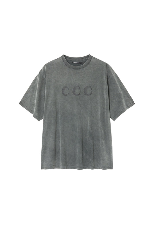 Floral Egg Tee 1/2 Khaki