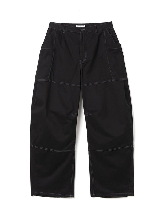 Double Round Pants [Black]