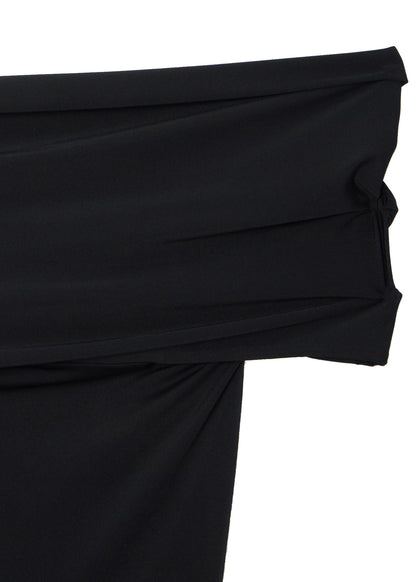 KNOT-DETAIL JERSEY TOP