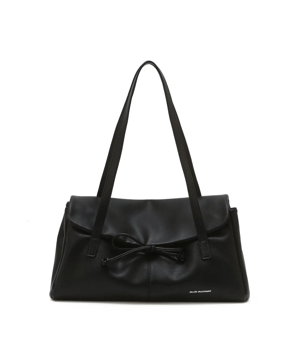 bella Ribbon Shoulder Bag - black