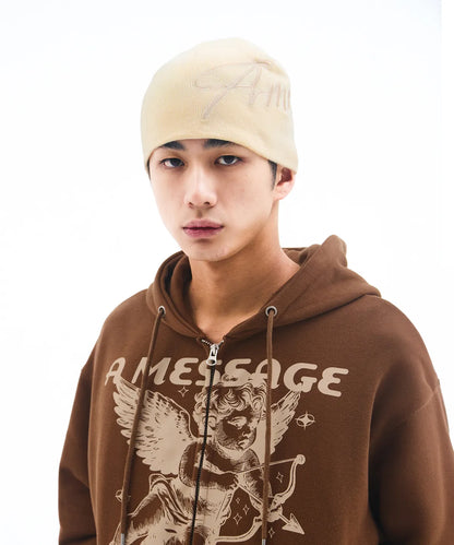 Big Typo Beanie / Ivory