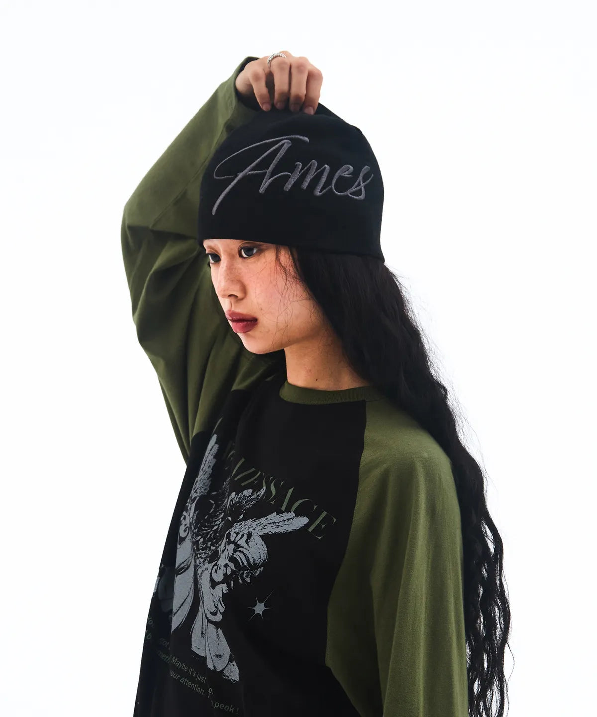 Big Typo Beanie / Black