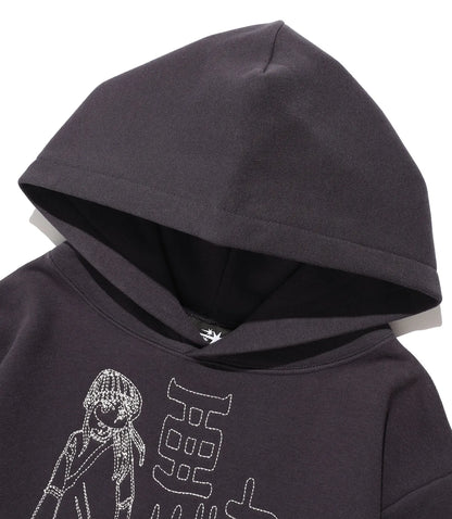WARUKAWADAN HOODIE / DARK PURPLE