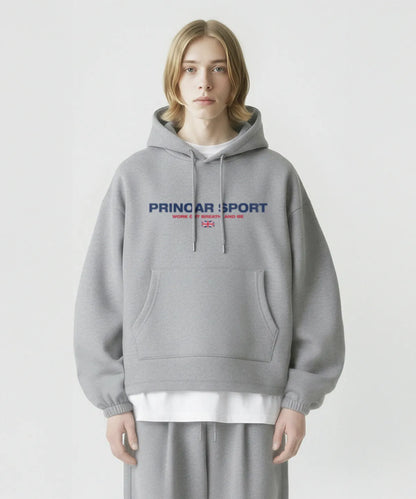 Sports String Overfit Two-Way Hooded Zip-Up / 2 Color