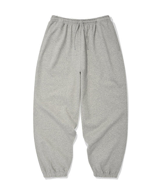 CUT OUT SWEAT PANTS [GRAY]