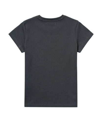 RIBBON SIDE STRAP T-SHIRT / 3 Color