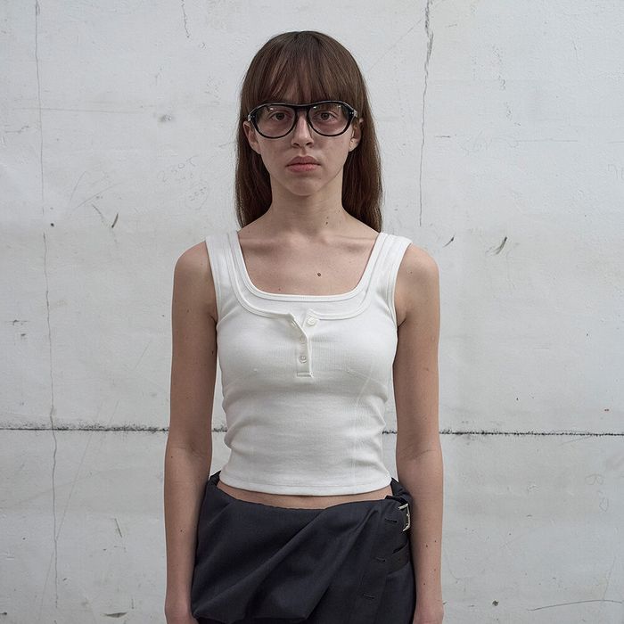 DOUBLE LAYERED TANK TOP / 3 Color 